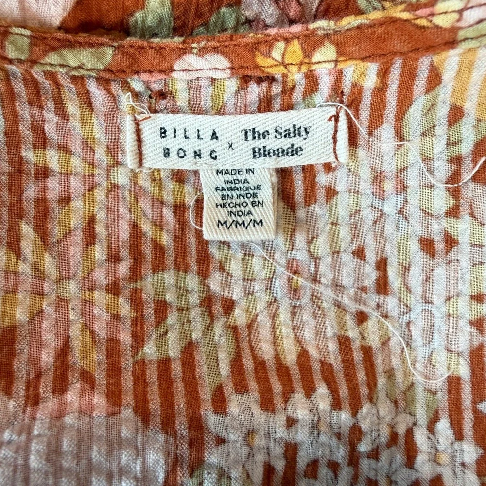 Billabong x The Salty Blonde Midi Dress Size Medium